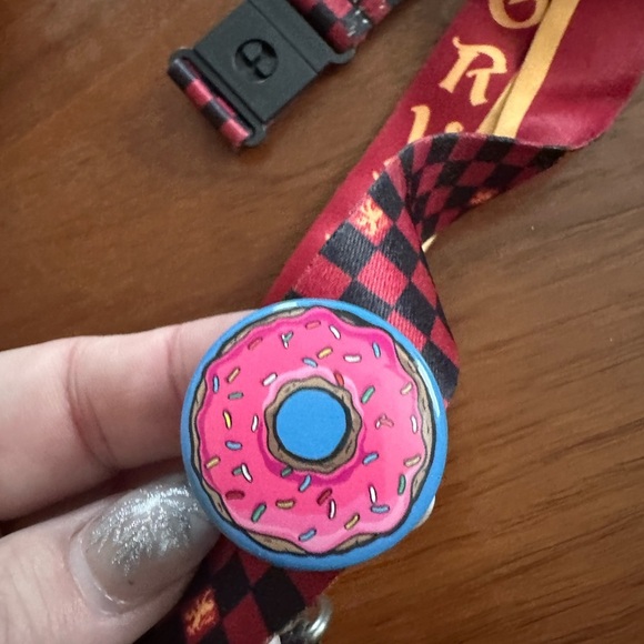 Universal The wizarding world of Harry Potter 2 Lanyards Slytherin & Gryffindor - Picture 9 of 9